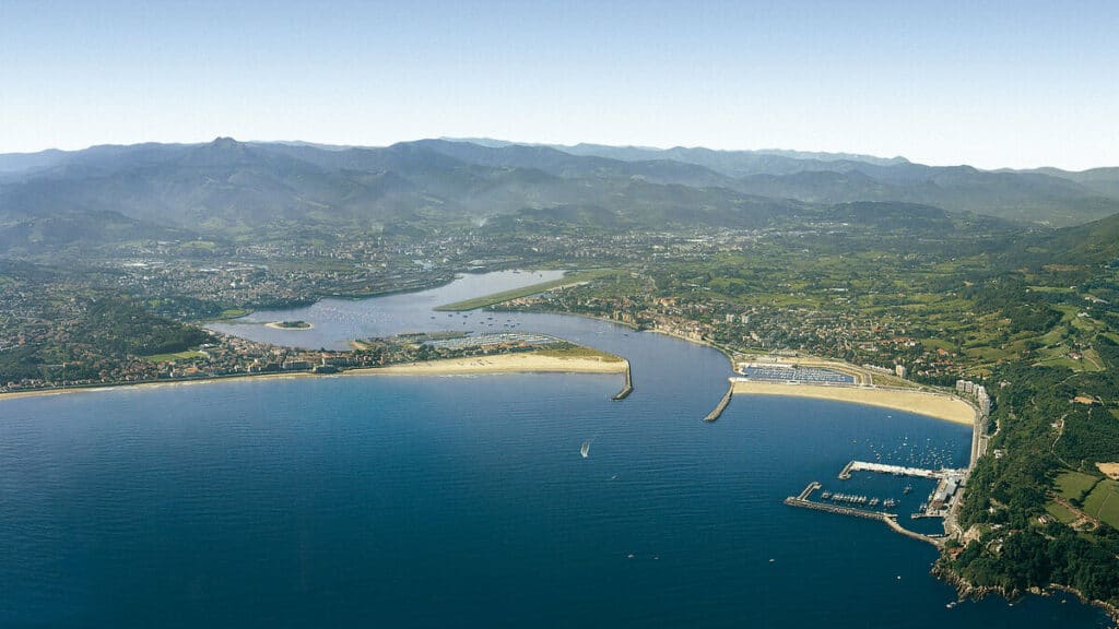 antiguo puerto romano de oiasso