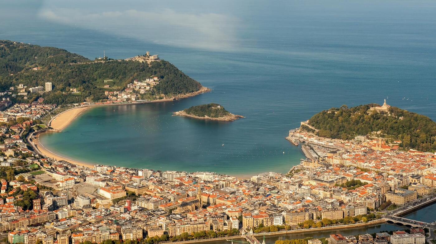 Santa Clara Island in San Sebastian: a refined escape in La Concha Bay